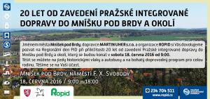 Mníšek pozvánka