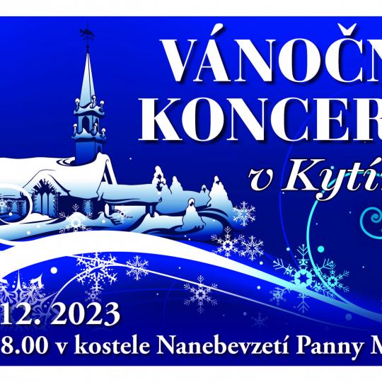 Vánoční koncert v Kytíně v kostele